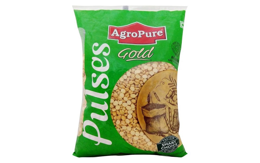 Agro Fresh Unpolished Chana Dal (Split)    Pack  1 kilogram
